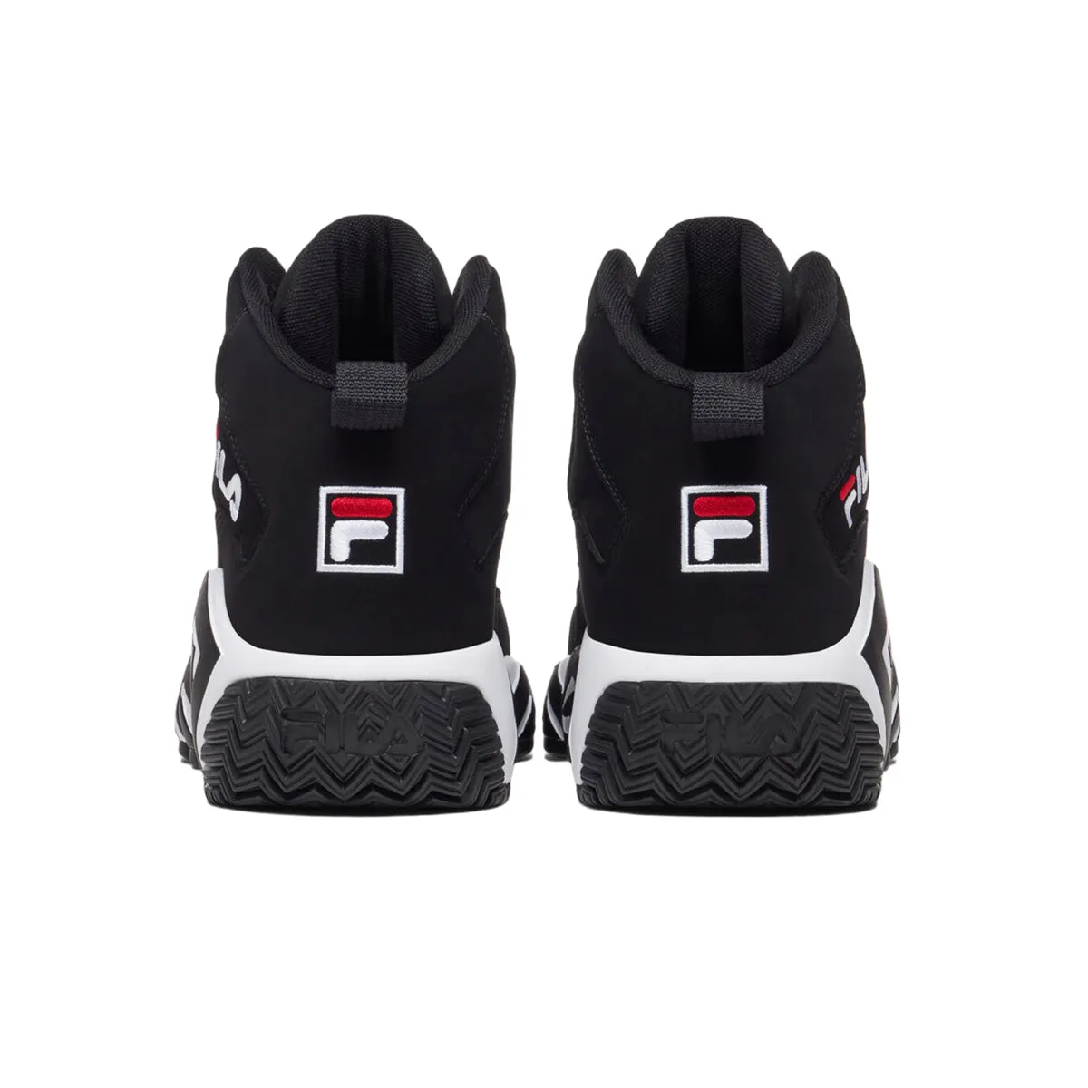 Fila Mens MB Basketball Sneakers 1VB90140-014 Black/White/Red