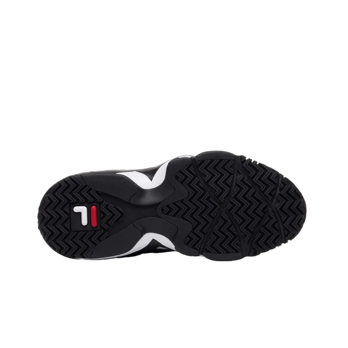 Fila Mens MB Basketball Sneakers 1VB90140-014 Black/White/Red