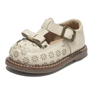 Floral Bow Lace Anti Slippery Soft Soled Shoes