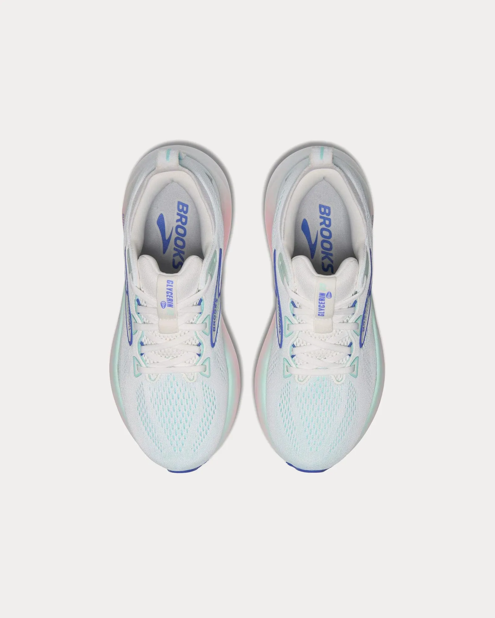 Glycerin 22 White / Limpet Shell / Amparo Blue Running Shoes