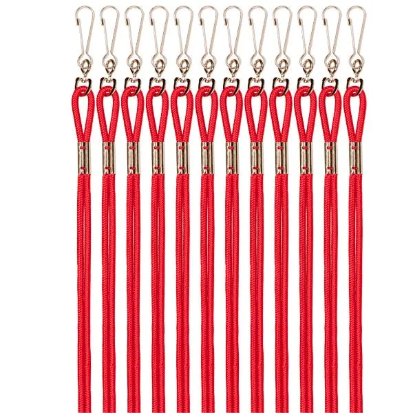 Heavy Nylon Lanyard Bulk Pack