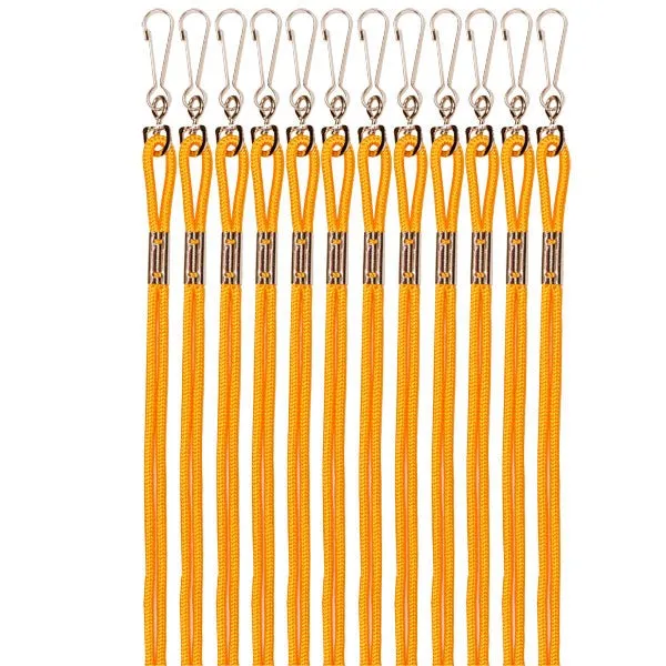 Heavy Nylon Lanyard Bulk Pack