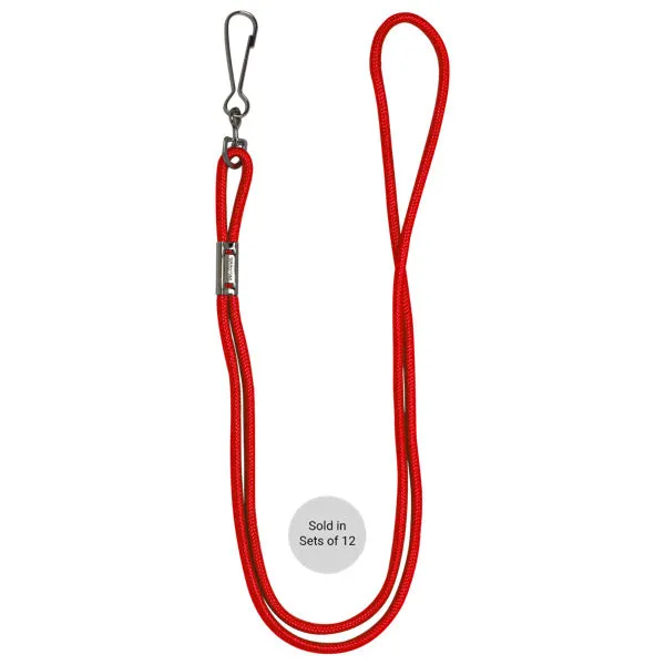 Heavy Nylon Lanyard Bulk Pack