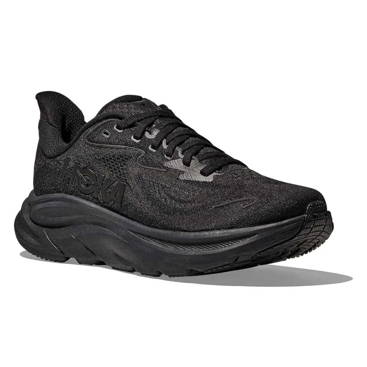 Hoka Clifton 10 Mens | Black / Black