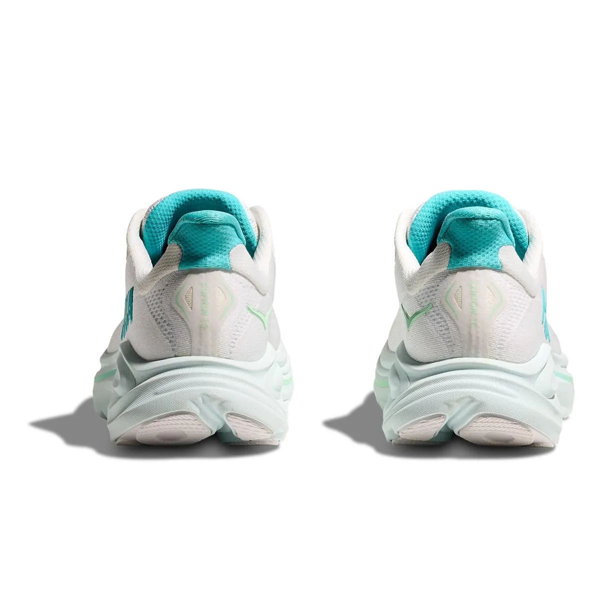 Hoka Clifton 10 Womens | White / Cielo Blue