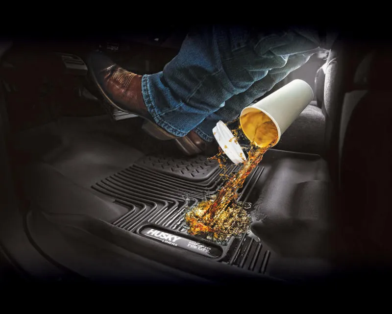 Husky Liners X-Act Contour 3rd Row Floor Liner - Black - GM Fullsize SUV 2021-2022