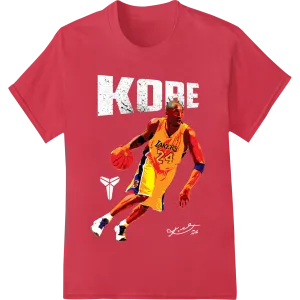Intense LA Lakers Basketball DTF Print Heat Transfer