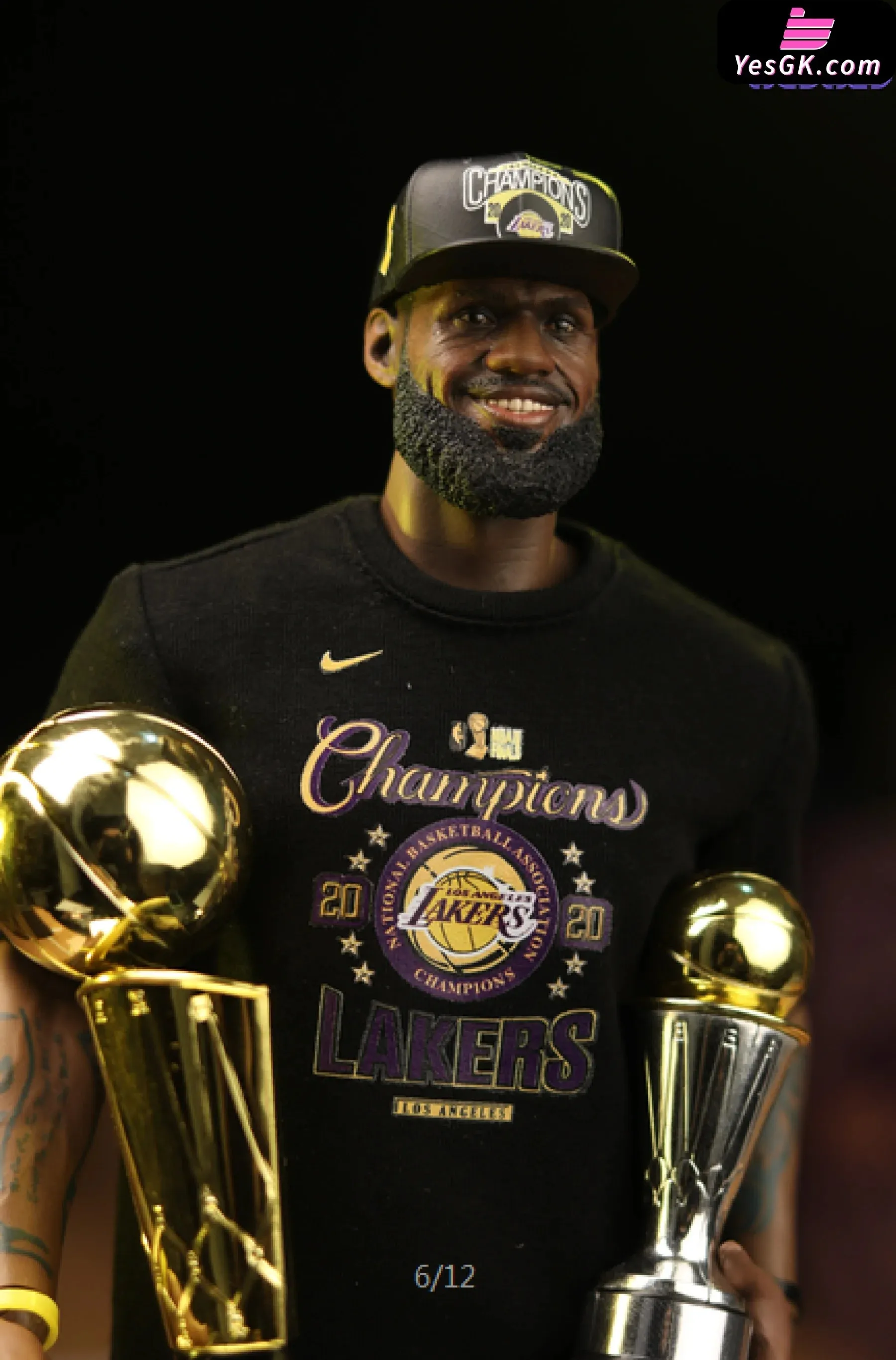 James Lakers championship suit Figure Statue - Goat Toys Studio [In-Stock]