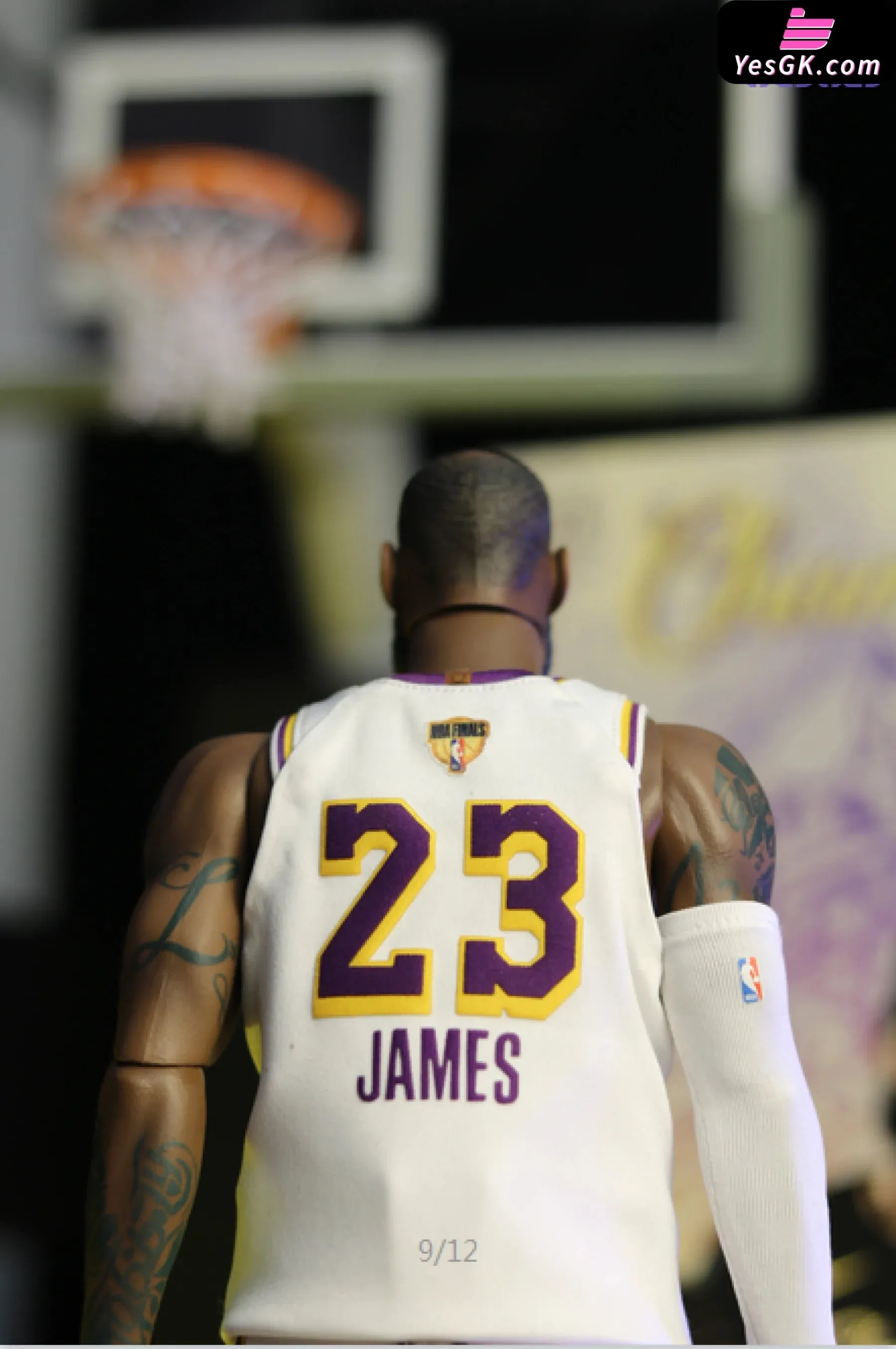 James Lakers championship suit Figure Statue - Goat Toys Studio [In-Stock]