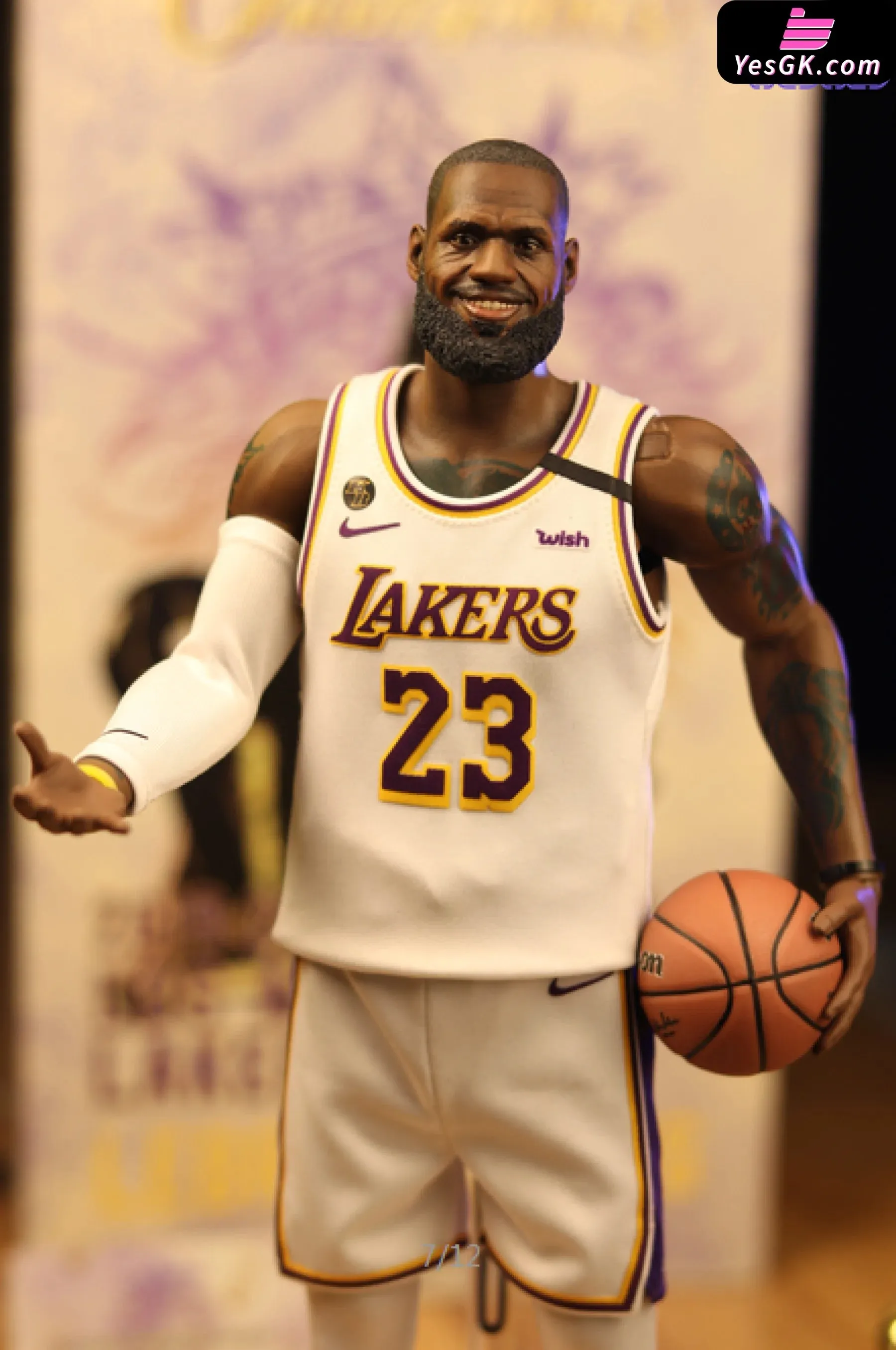 James Lakers championship suit Figure Statue - Goat Toys Studio [In-Stock]