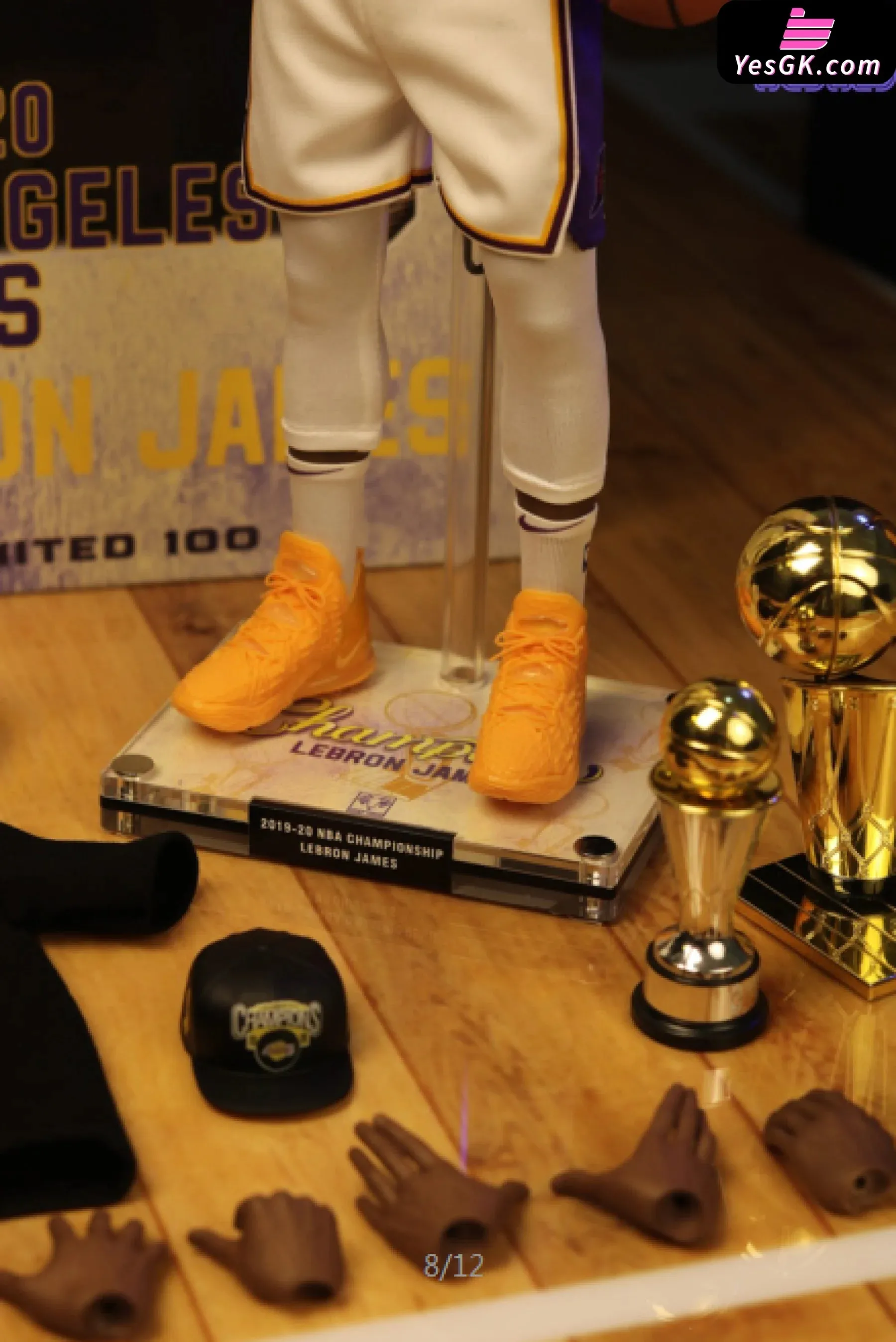 James Lakers championship suit Figure Statue - Goat Toys Studio [In-Stock]