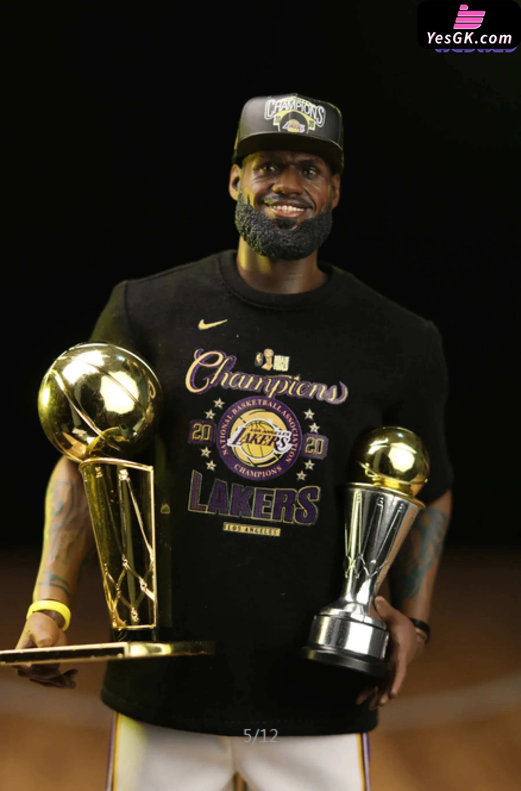 James Lakers championship suit Figure Statue - Goat Toys Studio [In-Stock]