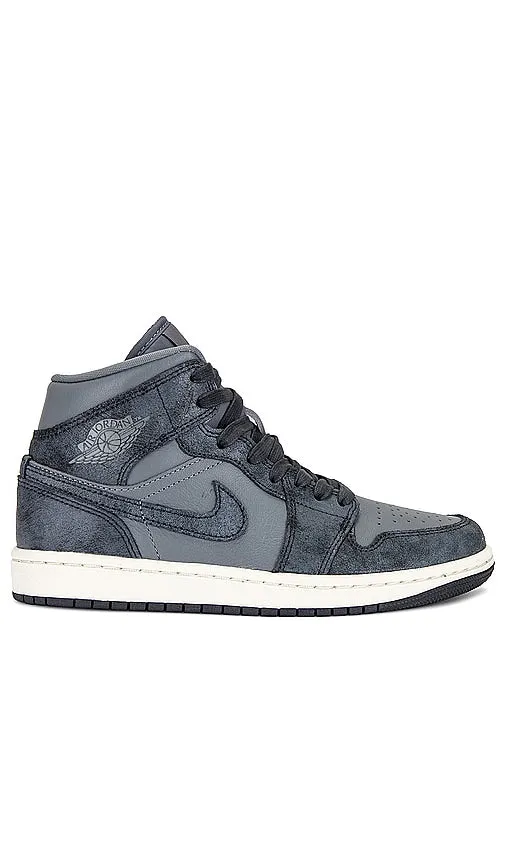 Jordan Air Jordan 1 Mid Sneaker in Grey