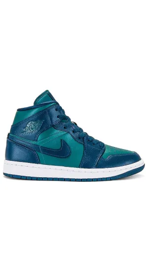 Jordan Air Jordan 1 Mid Sneaker in Teal