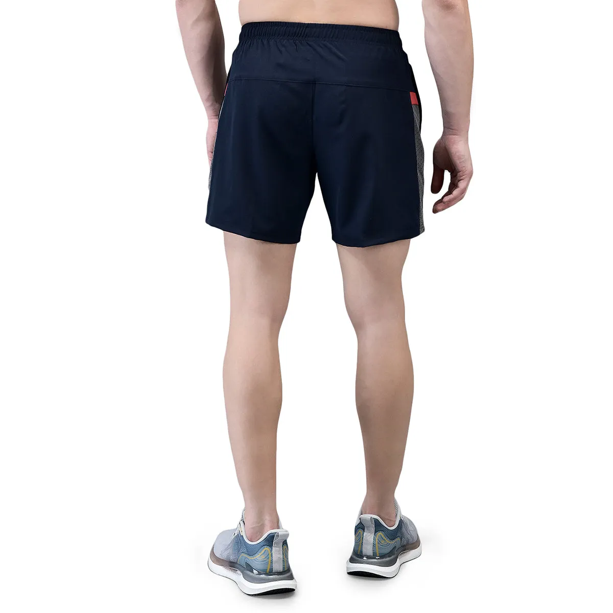 KI Elite Navy With Side Stripes Training Shorts - Performance Gear for Professional Athletes