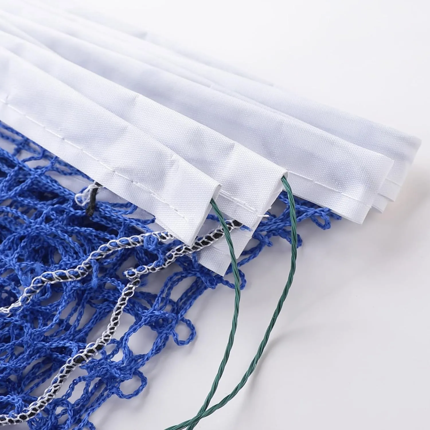 Kuber Industries Badminton Net|Nylon Net for Tournament, Sports Coaching|Shuttle Net Indoor, Outdoor-Pack of 6 (Blue)