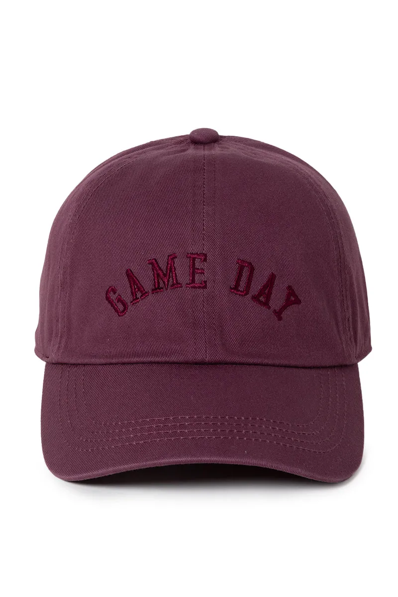 LCAP2984 - GAME DAY Washed Cotton baseball cap