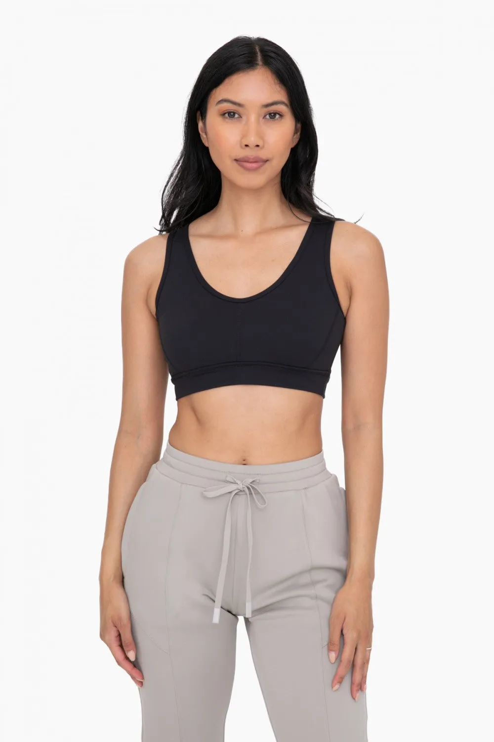 MONO B BRONZE Newport Cutout Performance Sports Bra