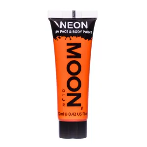 Moon Glow 12ml Intense Neon Face Paint Orange