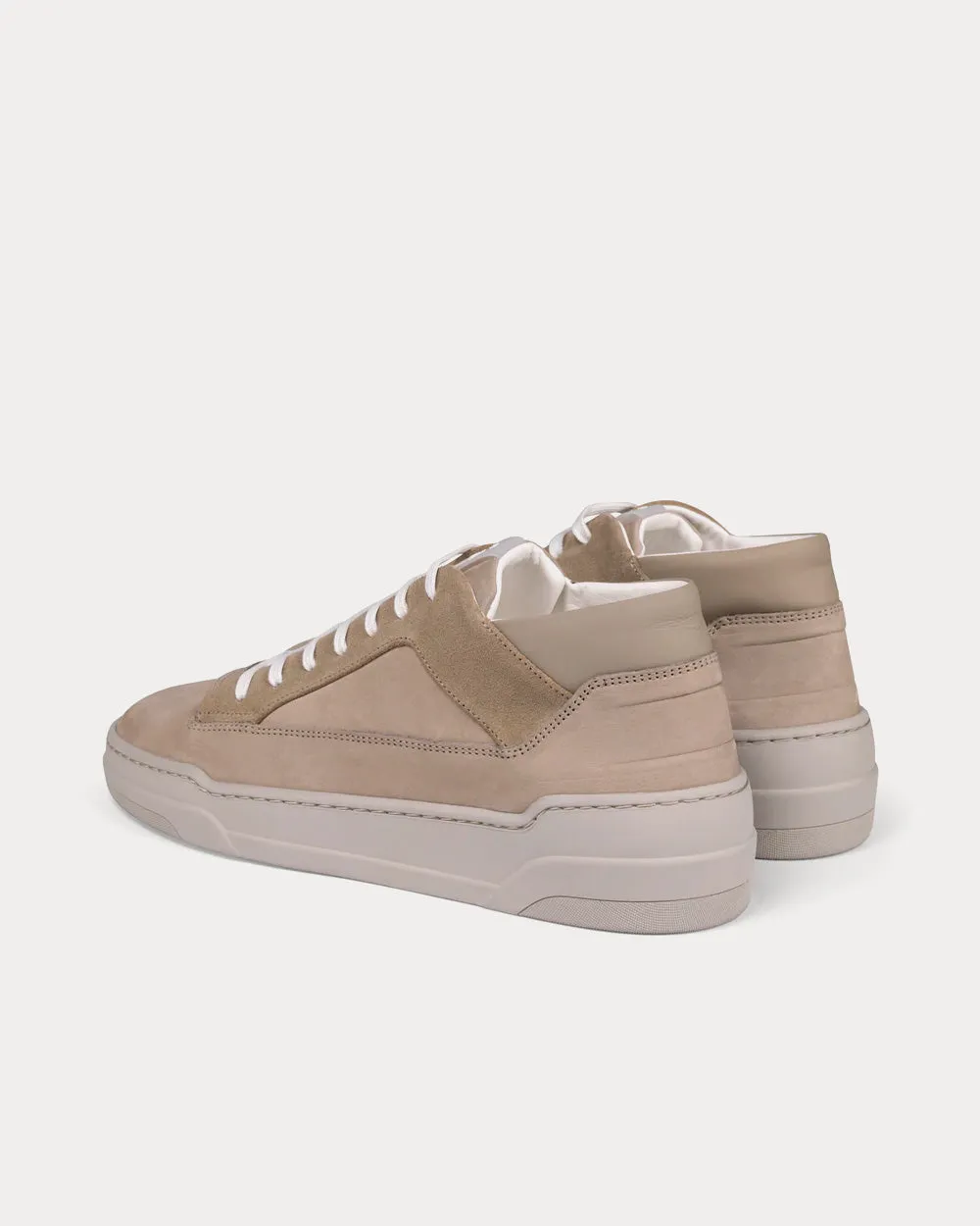 MT 02 Minimal Sand Mid Top Sneakers