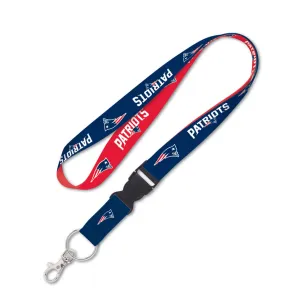 NE Patriots Two Tone Lanyard