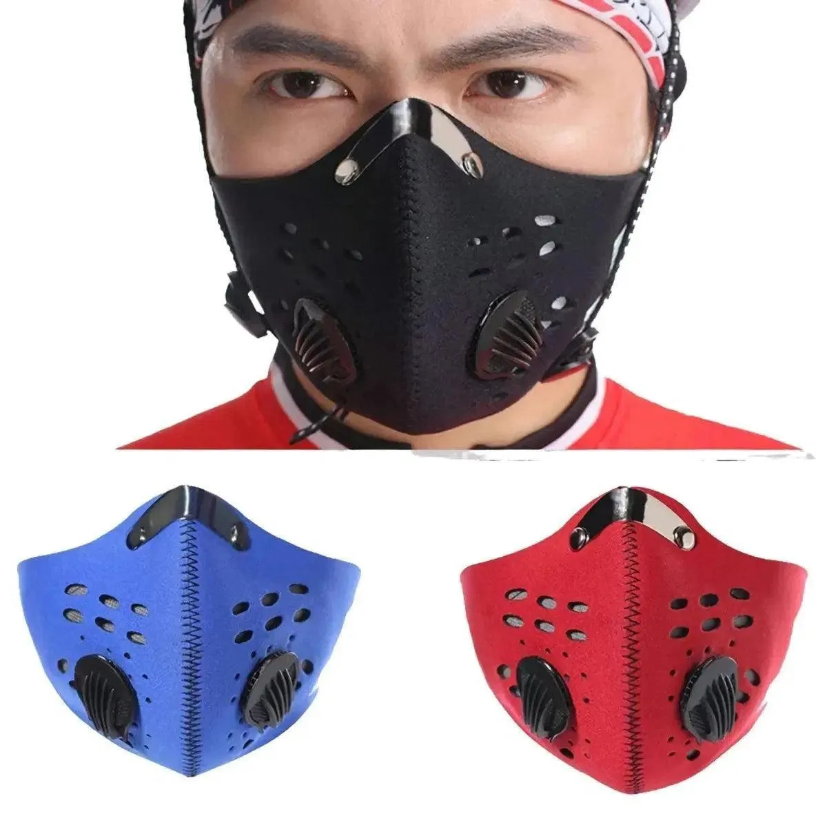 Neoprene Neck Strap Sports Face Mask