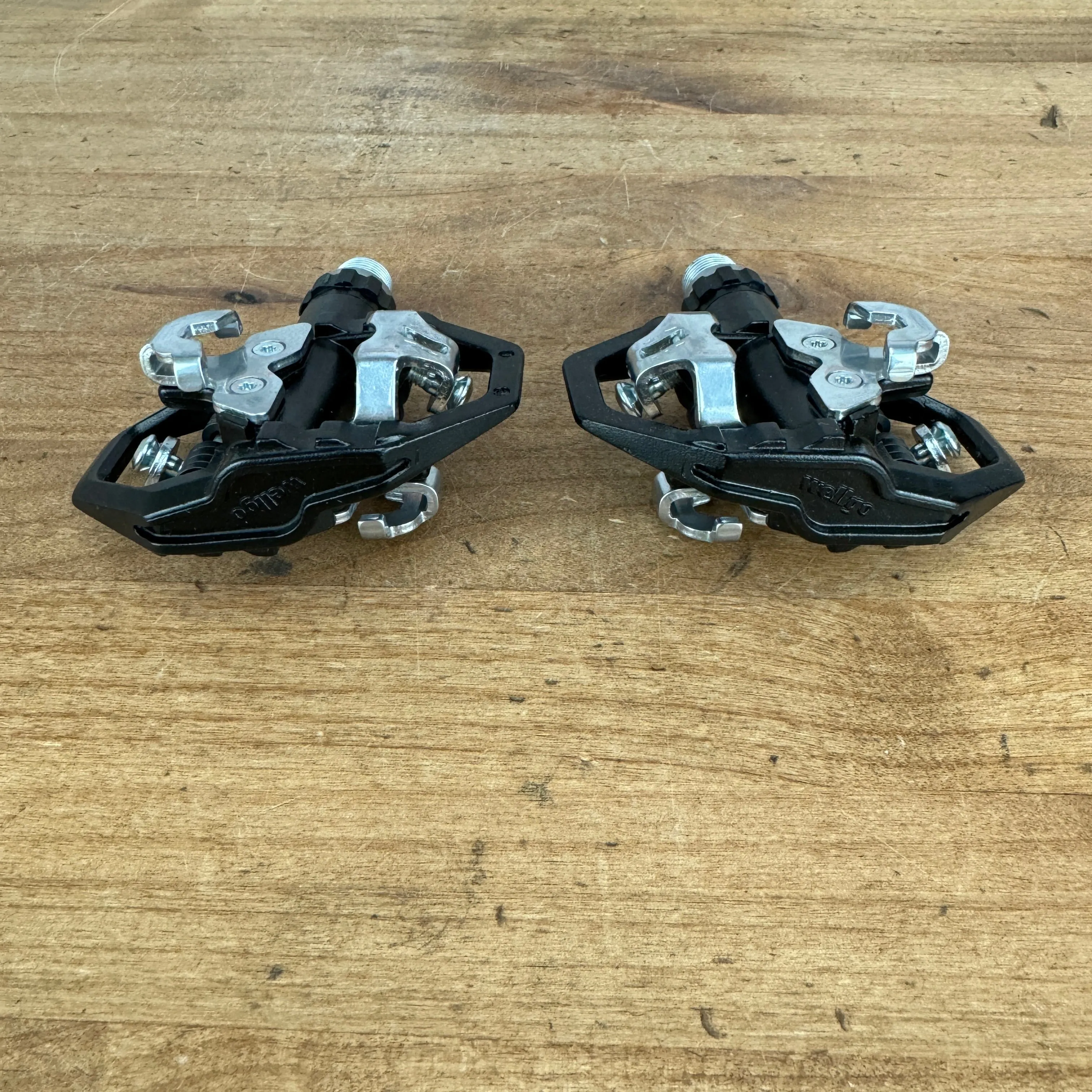 New! Wellgo M279 Recreational Steel Spindle SPD Clipless Bike Pedals 357g