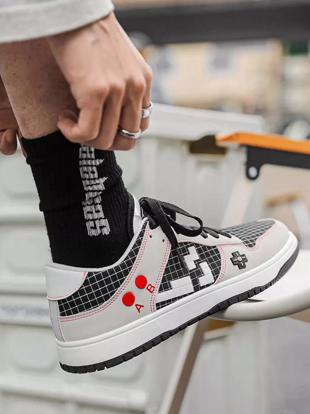 Niceprimes Trendy Versatile Square Casual Shoes