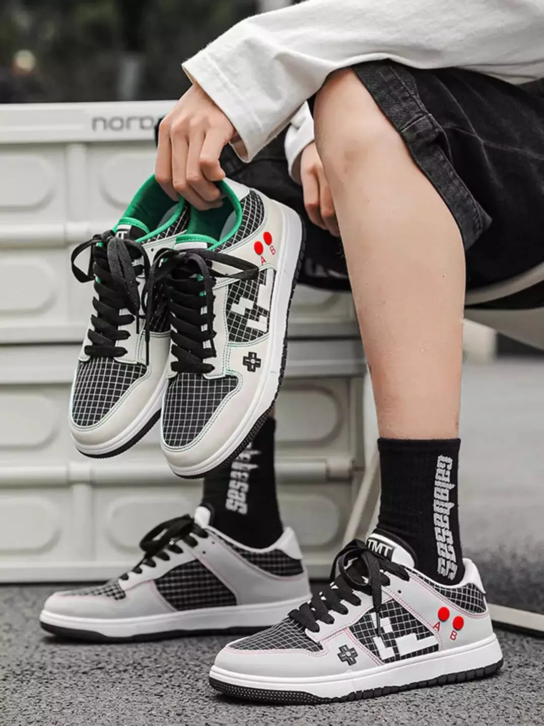 Niceprimes Trendy Versatile Square Casual Shoes