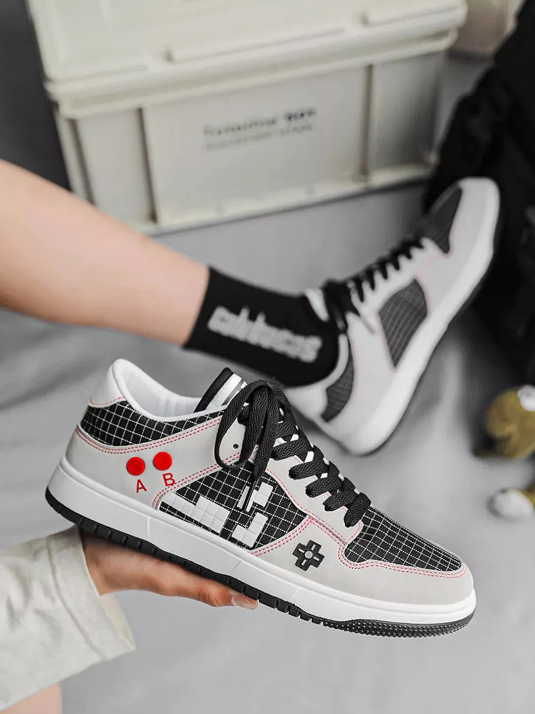Niceprimes Trendy Versatile Square Casual Shoes