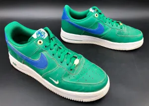 Nike Air Force 1 '07 LV8 '40th Anniv.' Men's Green/Blue Sneakers - Sz 8.5 ( COA)