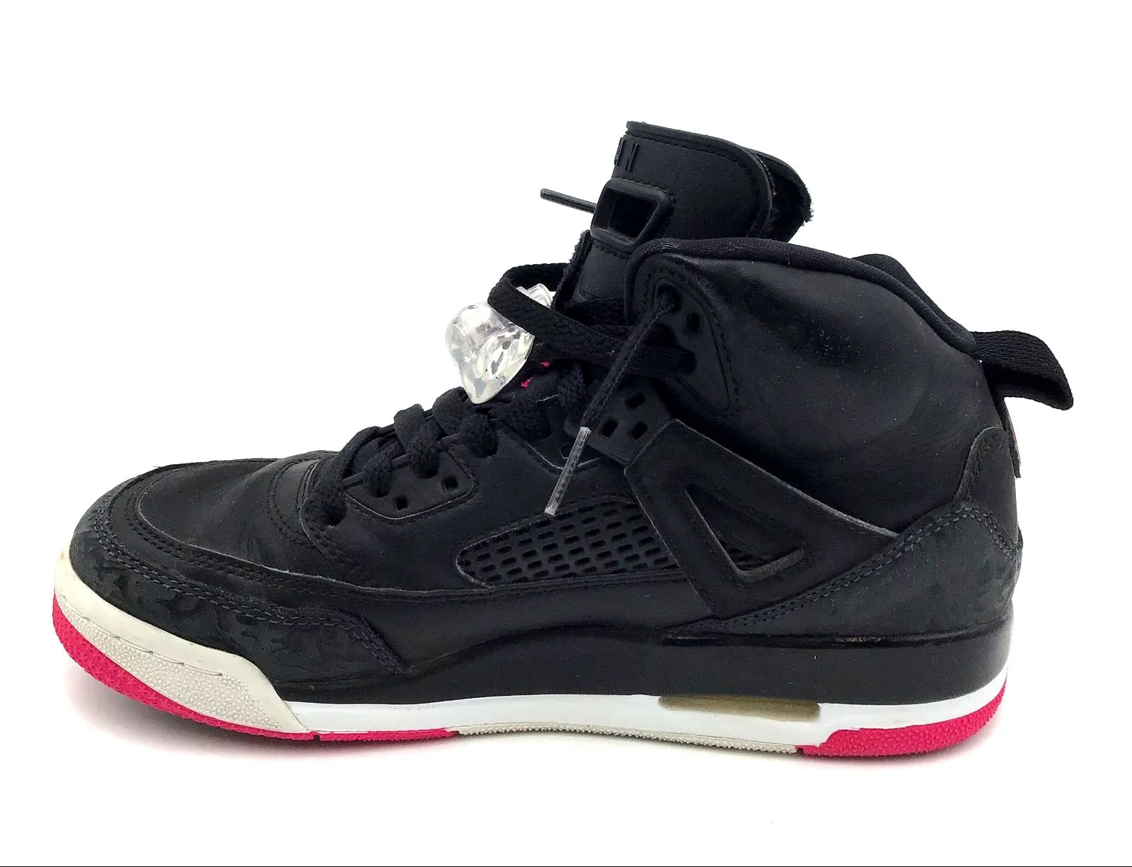 Nike Air Jordan Girl's 'Spizike Deadly Pink' GS Sneakers-Size: 5Y ( COA)