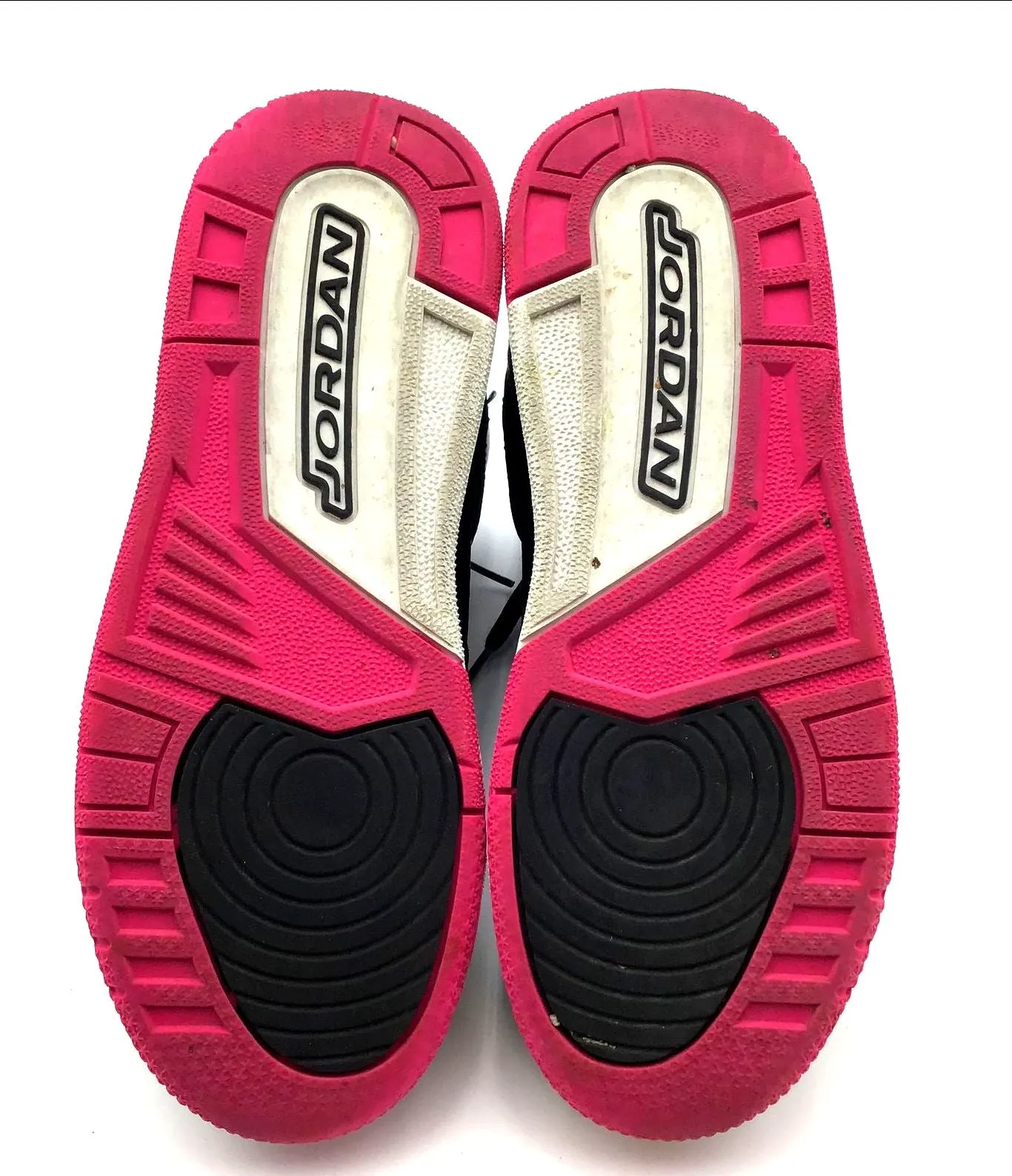 Nike Air Jordan Girl's 'Spizike Deadly Pink' GS Sneakers-Size: 5Y ( COA)