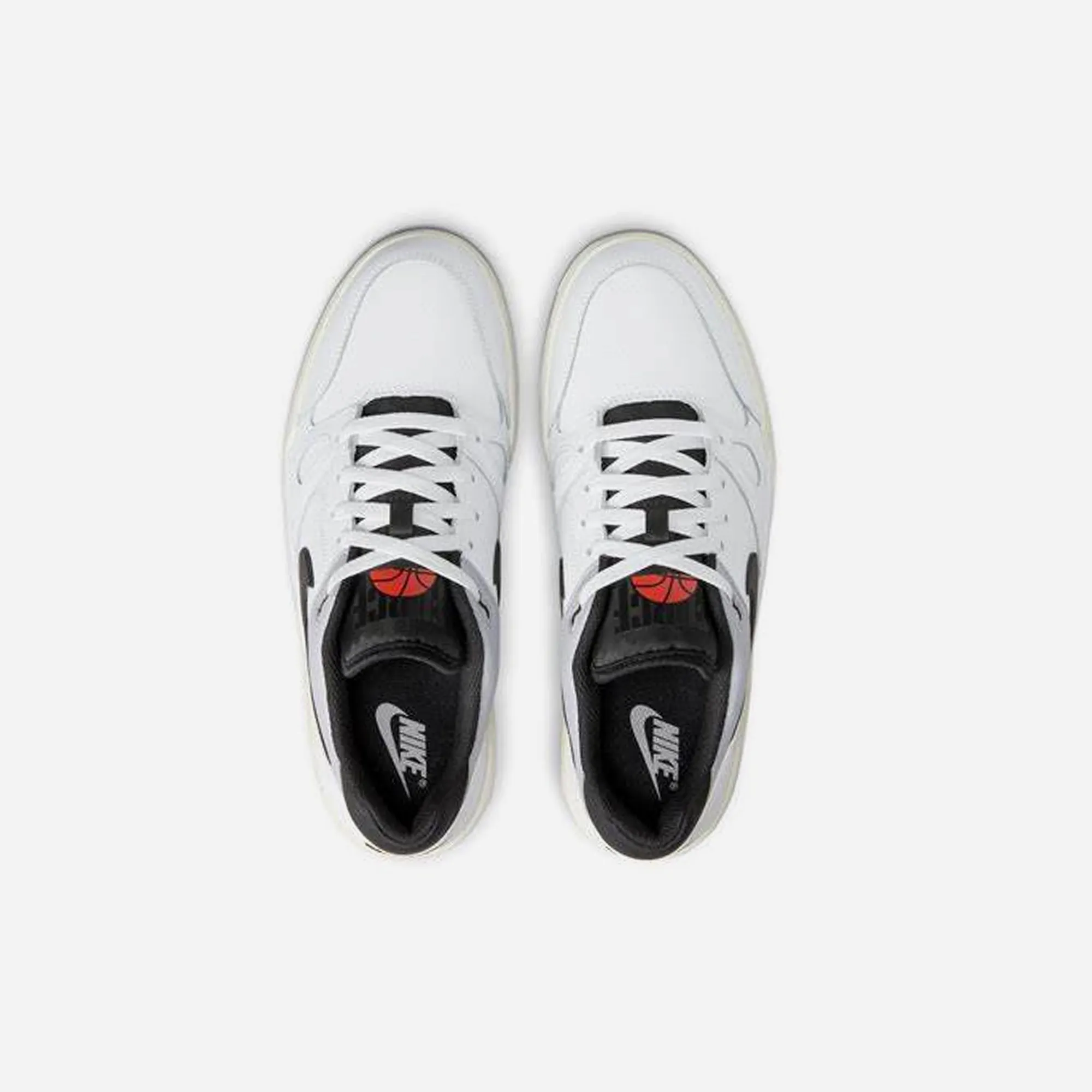 Nike Full Force Low White Black Pewter