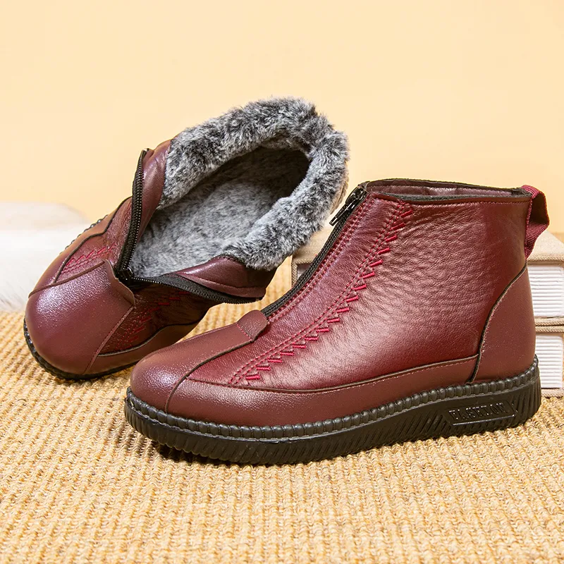 Non-slip velvet versatile orthopedic shoes