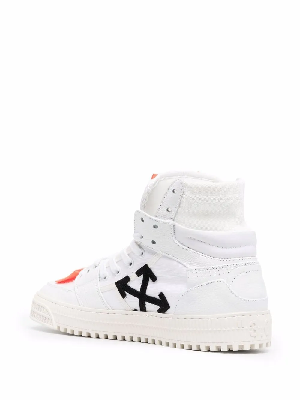OFF-WHITE Off Court 3.0 Leather Sneakers White