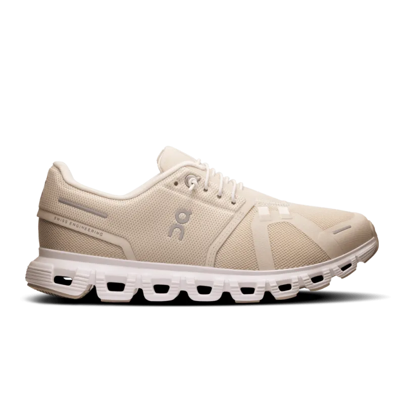 On Women's Cloud 6 - Pearl/White
