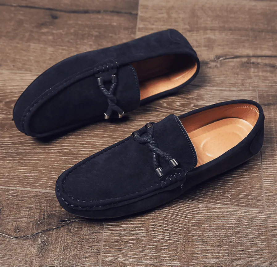 One-legged slippery lazy shoes
