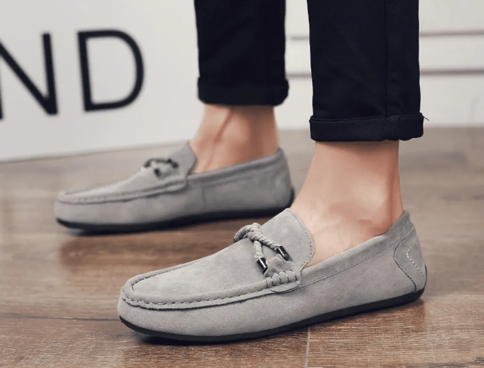 One-legged slippery lazy shoes