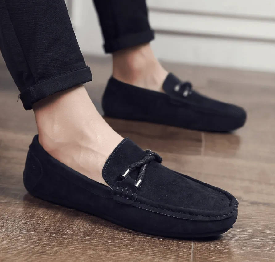 One-legged slippery lazy shoes