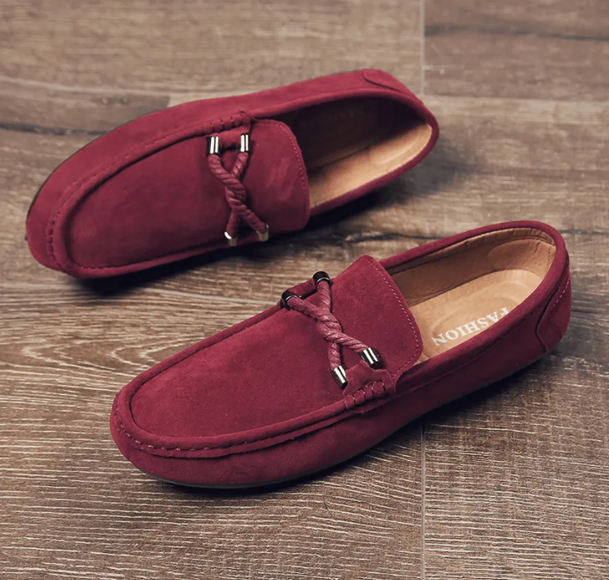 One-legged slippery lazy shoes