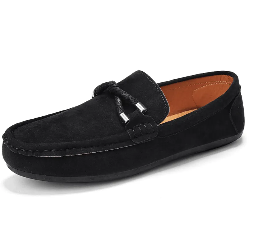 One-legged slippery lazy shoes