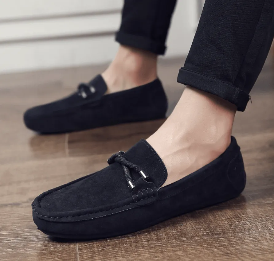 One-legged slippery lazy shoes