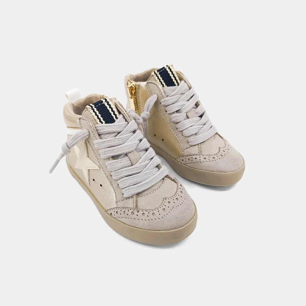 PAULINA GOLD  TODDLER SNEAKER