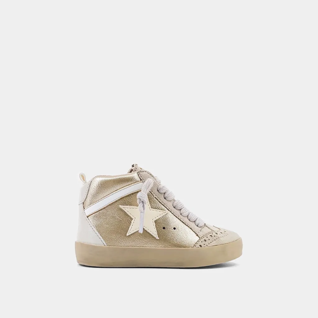 PAULINA GOLD  TODDLER SNEAKER