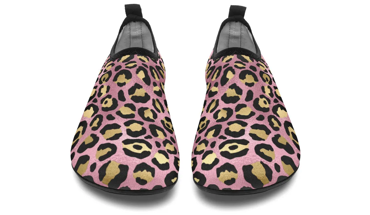 Pink Leopard Water Shoes