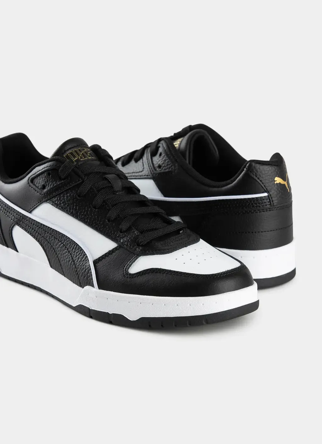 PUMA RBD GAME LOW - BLACK/WHITE/GOLD