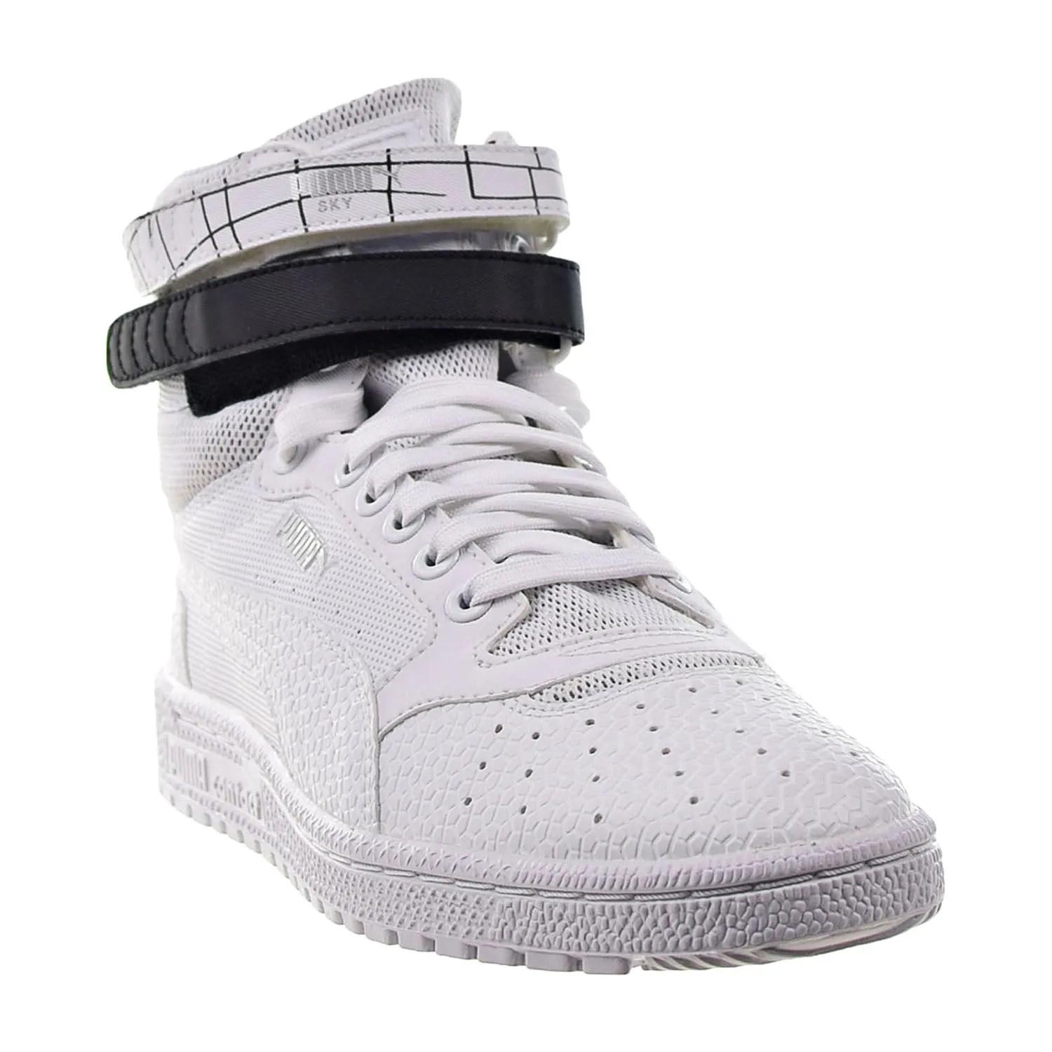 Puma Sky II Hi SF Texture Women's Shoes Puma White-Puma Black
