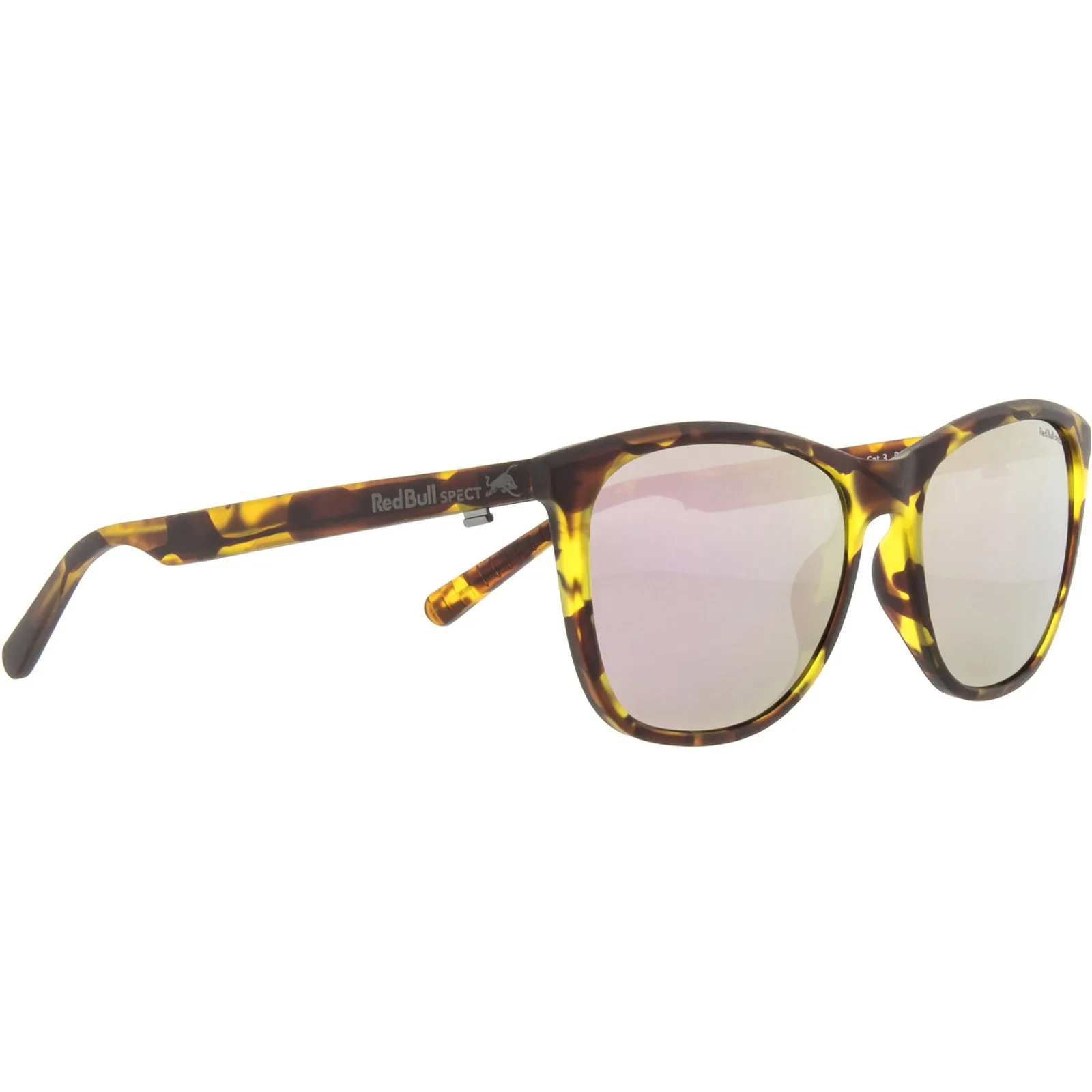 Red Bull SPECT Fly Womens Polarized Anti-Reflective Sunglasses - Matte Havana