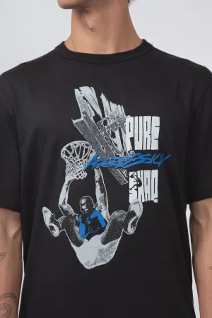 Reebok Basketball Shaq Graphic Tee Black 100031572